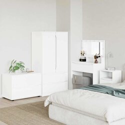 vidaXL Ormarić za pohranu Bijelo 80 x 48 x 57 cm Konstruirano drvo Cijene