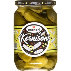 Manari kornišoni, 6-9cm, 360g, 720ml Cene