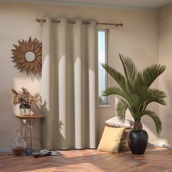 Restilo Krem zavjesa za zamračivanje AmeliaHome Eyelets Cream, 140 x 245 cm Cijene