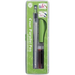 Nalivpero za kaligrafiju 3,8 mm set Parallel pen Pilot FP3-38-SSN sivo/zeleno Cene