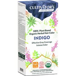 CULTIVATOR'S Organic Herbal Hair Color Indigo Cene
