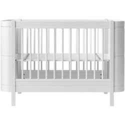 Oliver Furniture® otroška posteljica mini+ basic cot 60x120 white Cene