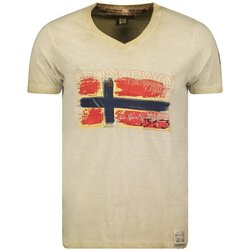 Geographical Norway Muška majica Joasis ss 401, Bež Cene