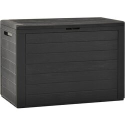 vidaXL Vrtna kutija za pohranu 78 x 44 x 55 cm antracit Cijene