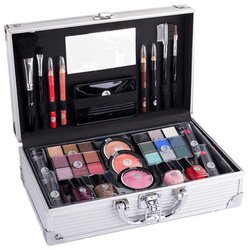 2K Fabulous Beauty Train Case darilni set Kompletna paletka ličil za ženske Cene