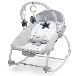 Baby Mix ležaljka grey stars (do 18kg) Cene