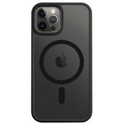 TACTICAL Asphalt MagForce silikonski ovitek za iPhone 12 / iPhone 12 Pro - prozorno črn Cene