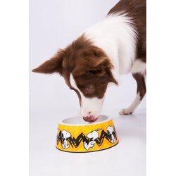 ZOOZ PETS snoopy činija charlie brown melamin žuta m 650ml Cene