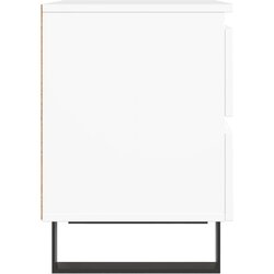 vidaXL Noćni ormarić bijeli 40 x 35 x 50 cm od konstruiranog drva Cijene