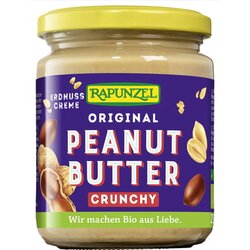 Rapunzel bio peanutbutter crunchy - 250 g Cene