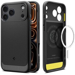 Spigen Rugged Armor MagSafe maska za iPhone 17 Pro Max - mat crna ACS10263 Cene