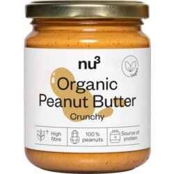 nu3 Organic Peanut Butter - Crunchy Cene