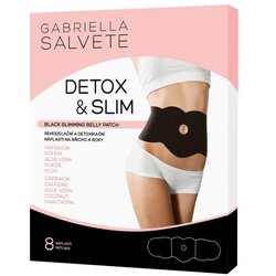 Gabriella Salvete Detox & Slim Black Slimming Belly Patch oblikovanje telesa 1 set Cene