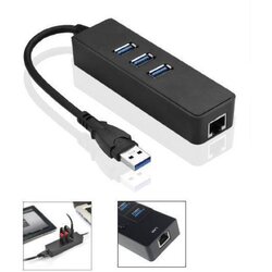 MicroConnect USB 3.2 Gen 1 HUB z Gigabit Ethernet Cene