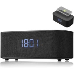 Bresser Optik bresser bluetooth zvučnik sa budilnikom i funkcijom bežičnog punjenja Cene