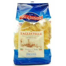 Del Castello tagliatelle testenina 500g kesa Cene