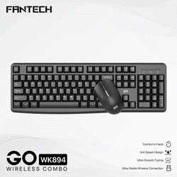 Combo mis tastatura wireless Fantech WK-894 crni Cene