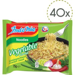 Indomie Instantna juha z rezanci z okusom zelenjave - 75 g - 40 kosov Cene