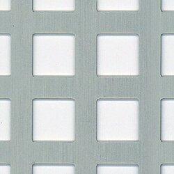 KANTOFLEX Kvadratna perforirana ploča (500 x 250 mm, Debljina: 0,8 mm, Aluminij, Eloksirano) Cene