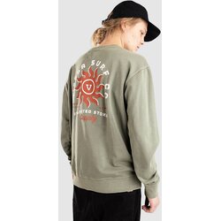 Vissla Spins Crew Pulover iz flisa vintage green Cene