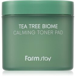 Farmstay Tea Tree Biome blazinice natopljene tonerom za smirenje kože lica 140 ml Cene