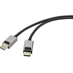 SpeaKa Professional DisplayPort displayport priključni kabel [1x muški konektor displayport - 1x muški konektor displayport] 2.00 m crna Cene