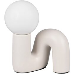 REALITY Stolna lampa keramička boje slonovače (visina 21,5 cm) Quinn – Cene