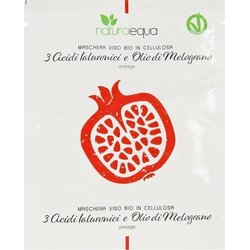 Natura Equa anti-aging celulozna maska 3 hialuronske ksiline in granatno jabolko Cene