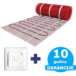 WENTOREX U-HEAT Mat grejna mrežica 2 m2 / 300 W + Control FE-4 manualni termostat Cene
