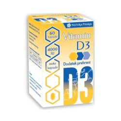 Natura Pharm Vitamin D3 4000IU Cene