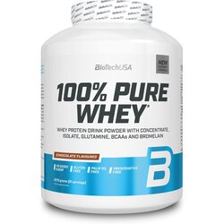 Biotechusa 100% pure whey – premium izolat surutke sa 24g proteina po obroku - čokolada 2.27kg Cene