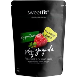 Sweet Fit SWEETFIT proteinska ovsena kaša zeleni čaj i jagoda 80g Cene