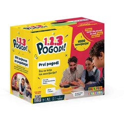 Zanzoon 1 2 3 Pogodi Društvena Igra Cene