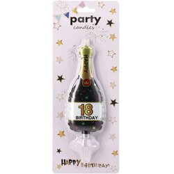 Fun party, rođendanska svećica, šampanjac, 18 rođendan Cene