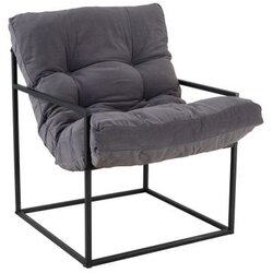 Hanah home mono blackgrey 1-Seat sofa Cene