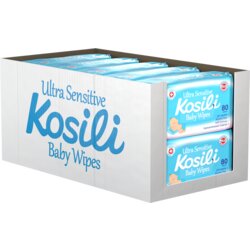 Kosili Baby vlažne maramice plave 10 x 80/1 Cene