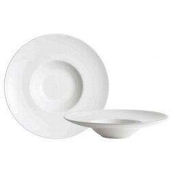 Maxwell williams Krožnik pasta bowl Caviar Shine 28cm / okrogel / umazano bel / porcelan, (5000199259) Cene