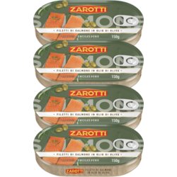 Zarotti Losos u maslinovom ulju, 150g, 4 komada Cene