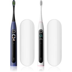 Oclean X Lite Set Duo pack sonična četkica za zube DUOPACK s putnom torbicom Dark Blue+Grey Cijene
