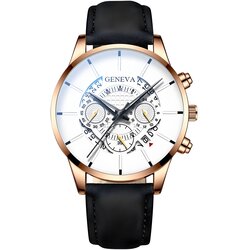 Geneva Sat BR-23739 - Crna / Zlatna Roza Cene