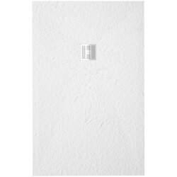 Zenon tuš kada smart slate snow, 80x100 cm Cene