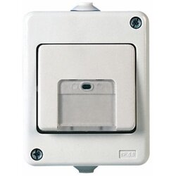 FLUID NADOMETNO TIPKALO NAVADNO 10A BELO, BREZ TLIVKE, IP44 Cene