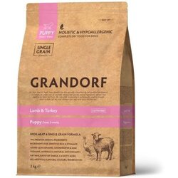 Grandorf Dog Puppy Jagnjetina & Ćuretina 3kg Cene