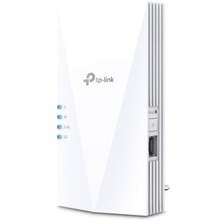 Tp-link RE500X AX1500 Wi-Fi 6 Range Extender, 300 Mbps at 2.4 GHz + 1201 Mbps at 5 GHz, 2 × Internal Antennas, 1 × Gigabit Port, Broadcom 1.5GHz Tri-C Cene
