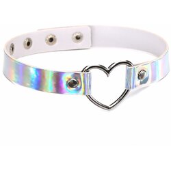STD Choker with Heart Cosmic Cene