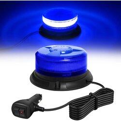 DINFU modra LED opozorilna luč z magnetom 12 V Cene