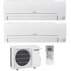 Mitsubishi Mistubishi multisplit dvojček 2 x MSZ-HR25VF2-E1 2,5kw / MXZ-2HA50VF3-E1 5kw - Cene