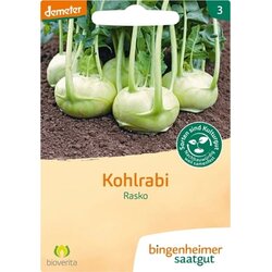 Bingenheimer Saatgut Koleraba bela "Rasko" Cene