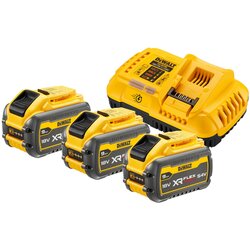 Dewalt DCB118X3-QW set za pokretanje 3 x baterije baterije 54 v / 162 wh Cijene