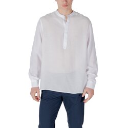 Antony Morato Srajce z dolgimi rokavi KILIS RELAXED FIT MMSL00758-FA400094 Bela Cene